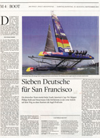 Artikel in der Welt am Sonntag